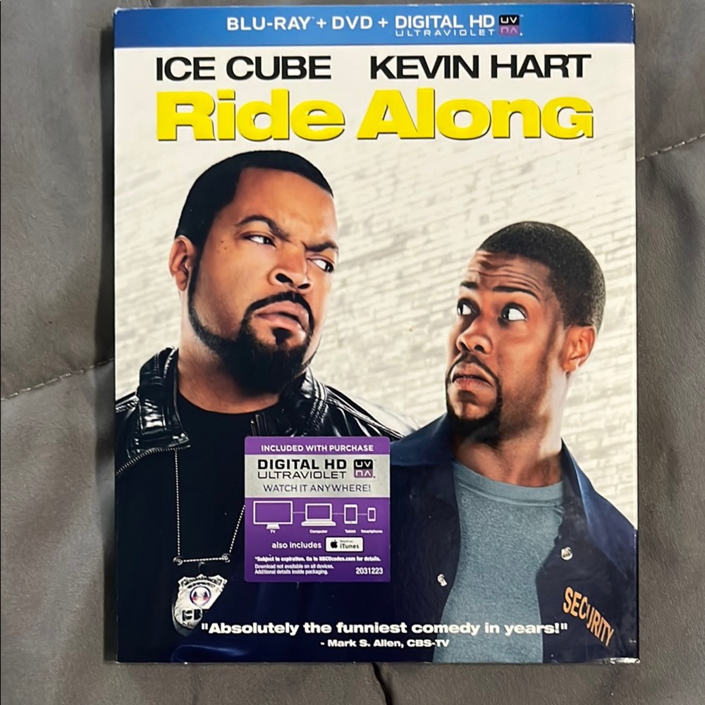 Ride Along Blu-ray DVD Combo